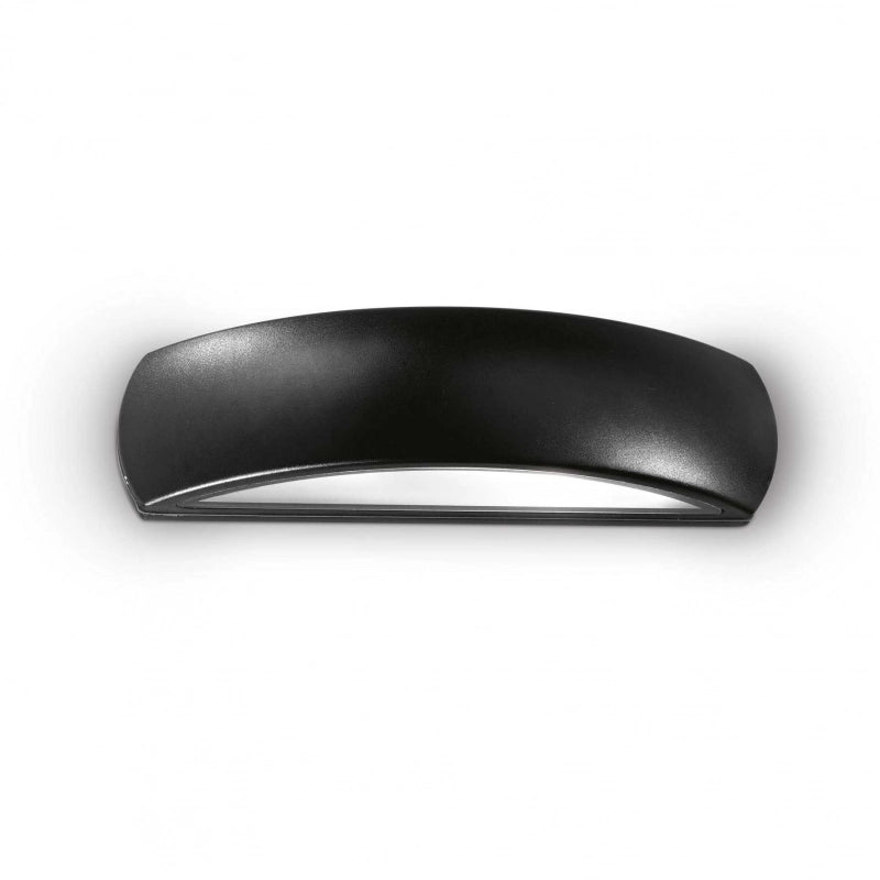 Lampada Da Parete Giove Ap1 Nero Ideal-Lux