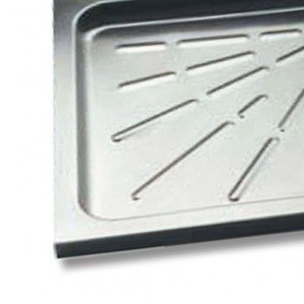 Piatto doccia inox 80x80
