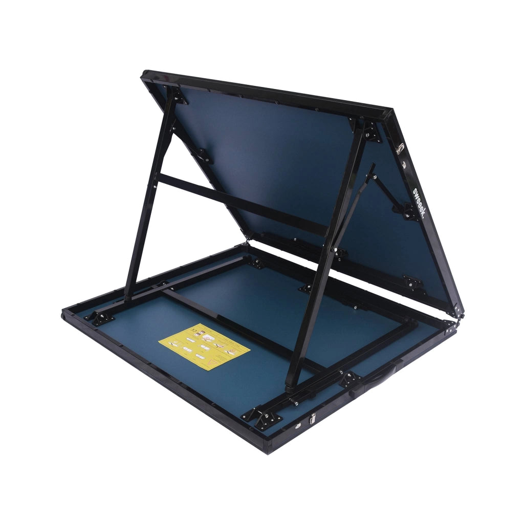 Tavolo da ping pong per esterni con 2 racchette e 3 palline, 180cm,