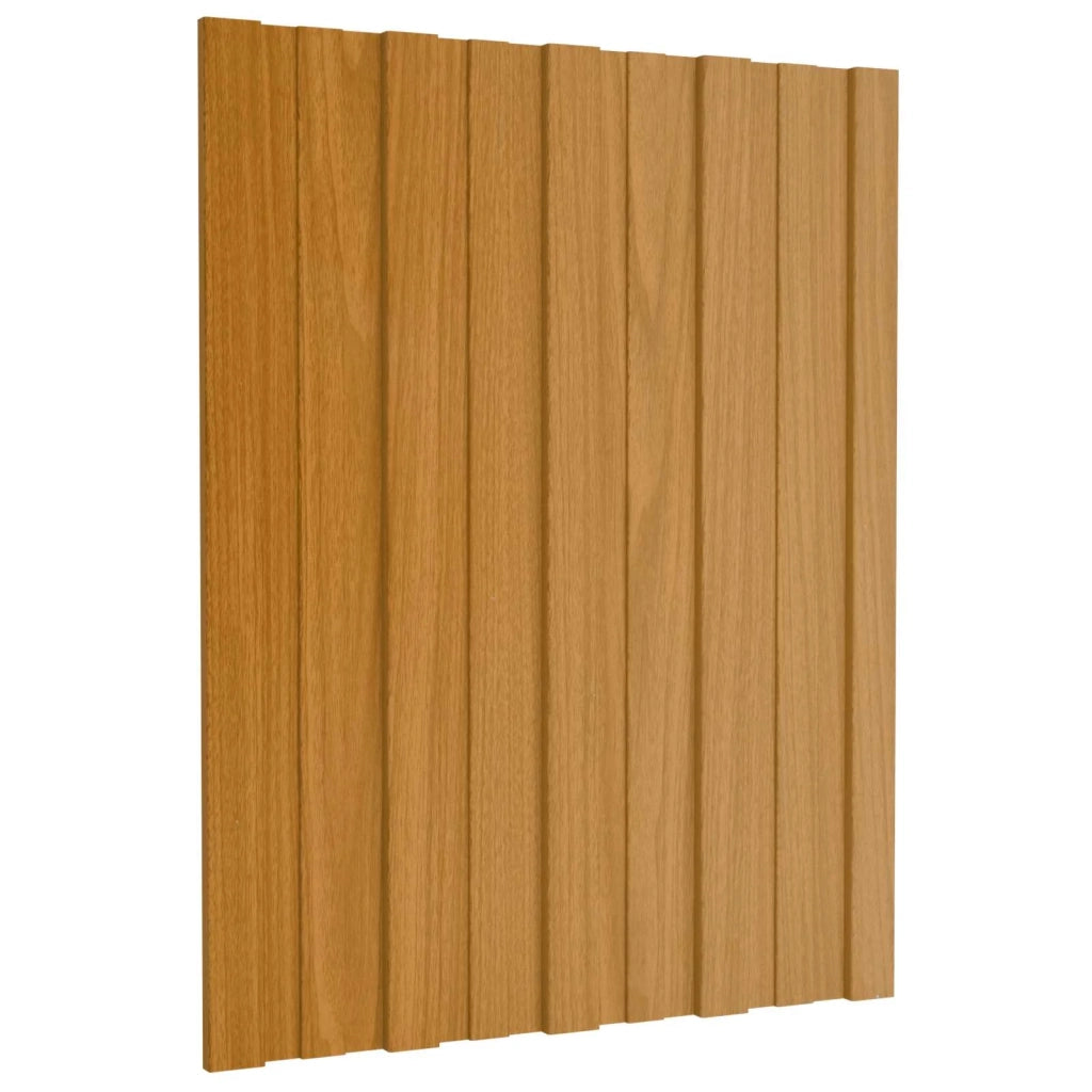 Pannello per tetto 12 pcs Naturale 60 x 45 cm Acciaio zincato