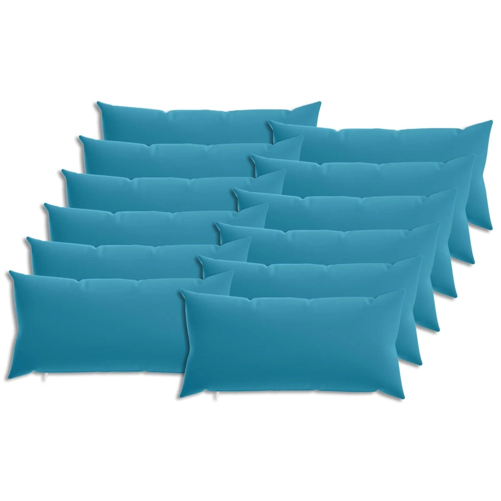 Federa 12 pcs HEERLEN Azzurro 40 x 80 cm Poliestere 910035