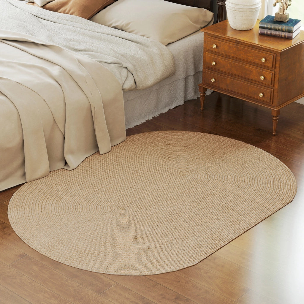 Tappeto Rustico ¨C zephmum ¨C Beige 170x120 cm Lavabile