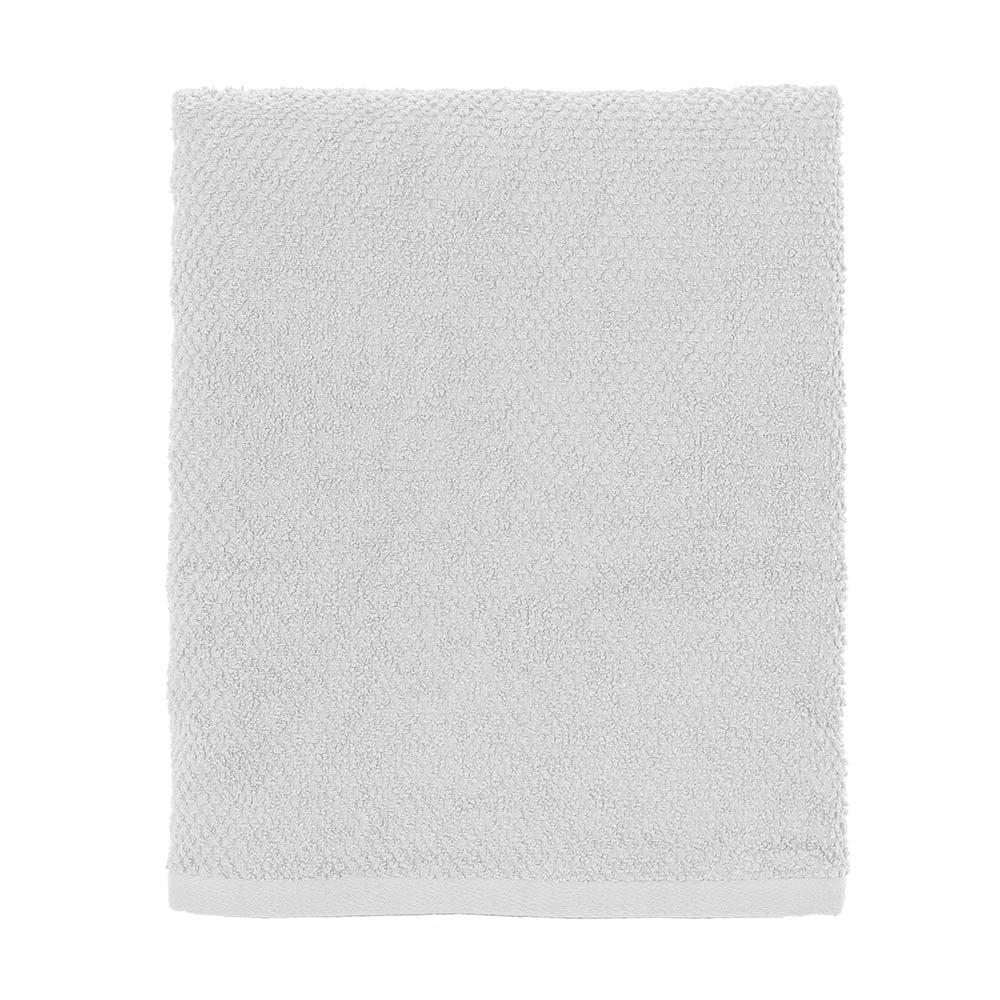 Asciugamani ospite per bagno 55x100 cm bianco in cotone 100%