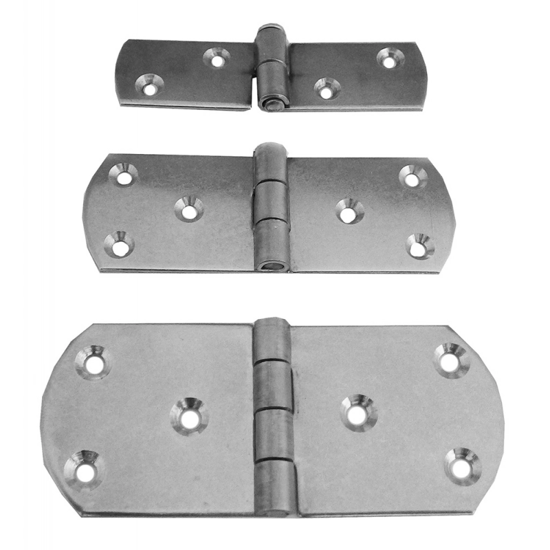 CERNIERA INOX MM.75 X 20 HINGES MM.85X30