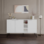 Madia bianca 142x35,5x83h