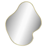 Specchio da Parete | Specchio decorativo Dorato 50x40 cm