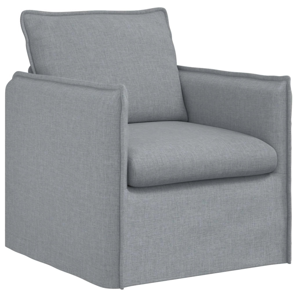 Divano Grigio chiaro 75 x 82 x 85 cm Tessuto 42024504