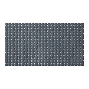 Tappetino antiscivolo doccia grigio 40x73 cm in plastica Spring