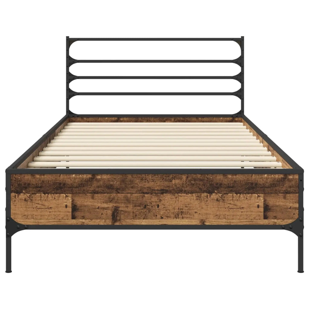 Struttura del letto-Giroletto Legno antico 80 x 200 cm 680378