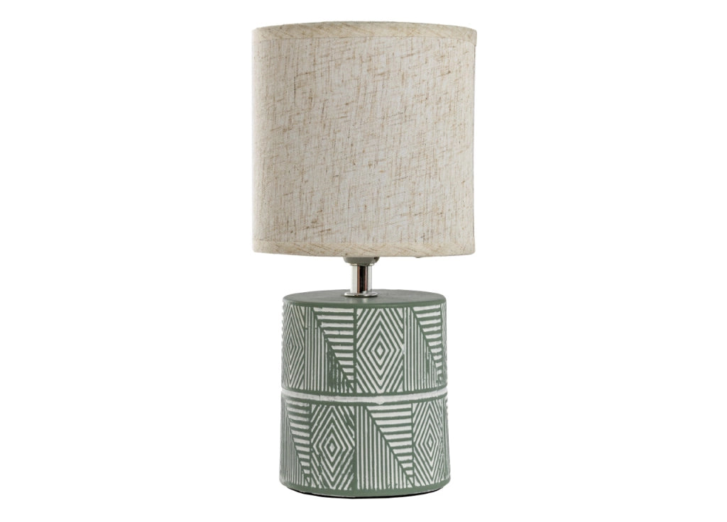 Lampada Da Tavolo Comodino Ricaricabile Accensione On/Off Modello Rodi - Lampada - Verde