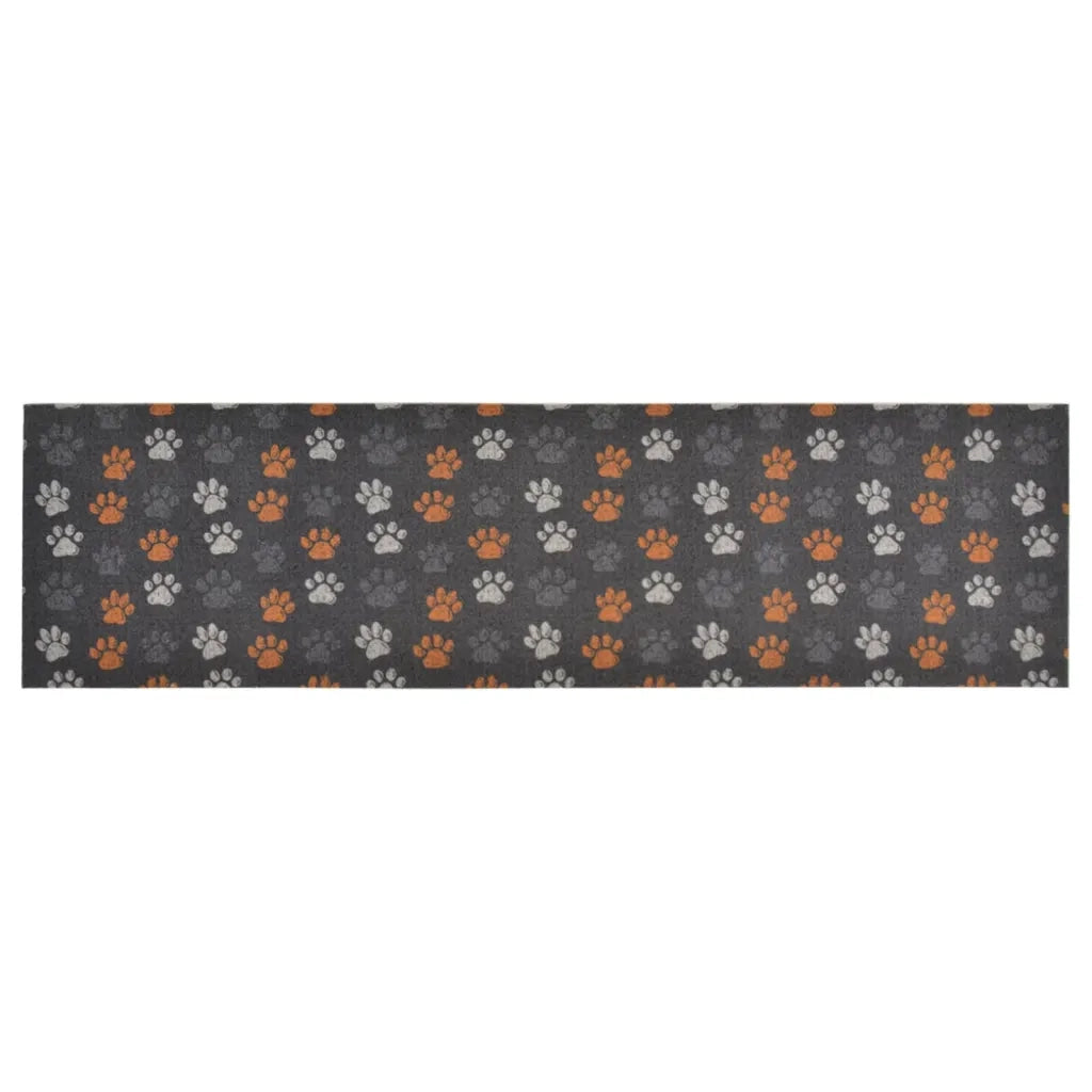 Tappeto del soggiorno | Tappeto da Cucina Lavabile Zampe 45x150 cm Velluto