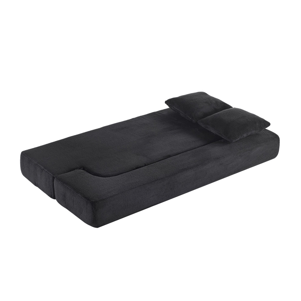 Divano Letto Trasformabile ¨C MINIMAL ¨C Nero