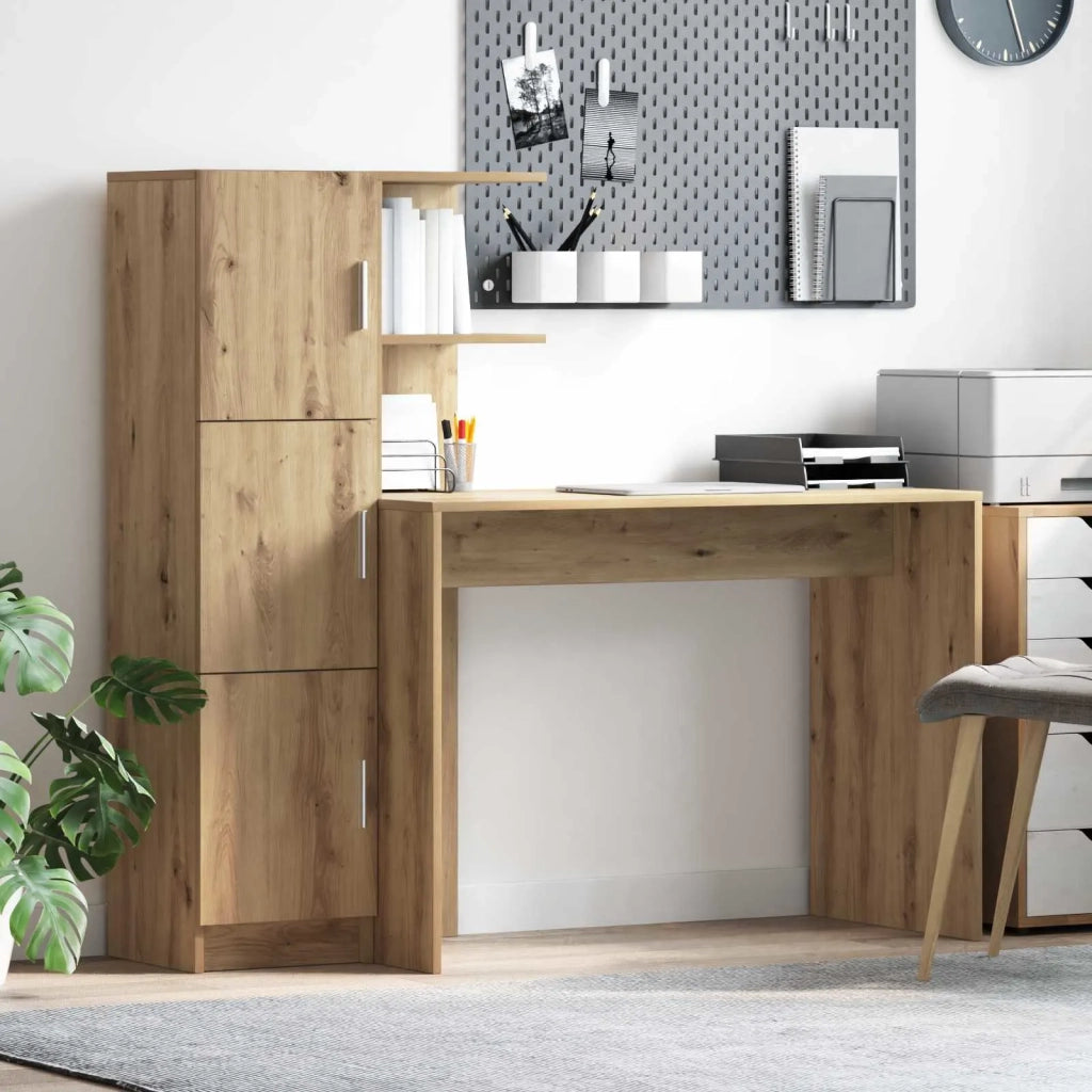 Scrivania 2 pcs Rovere artigianale 3337296