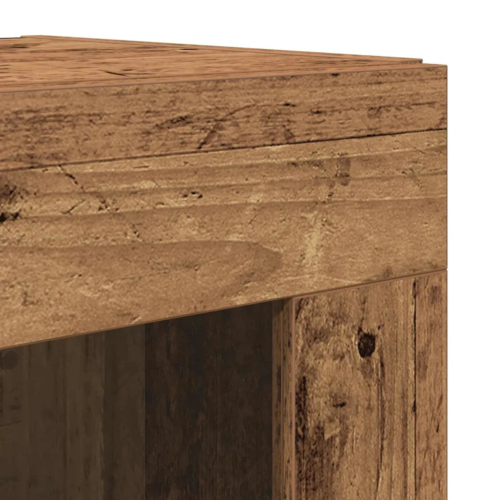 Credenza 2 pcs Legno vecchio 69,5 x 34 x 180 cm 3334349
