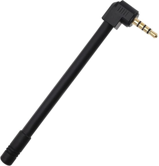 Antenna radio DAB 100 mm con connettore 3,5 mm - Compatibile con Bo-se Wave Radio III - Qualità audio - Materiale in plastica resistente