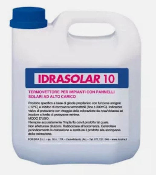 LIQUIDO SOLARE ANTIGELO IDRASOLAR 10    -KG5-