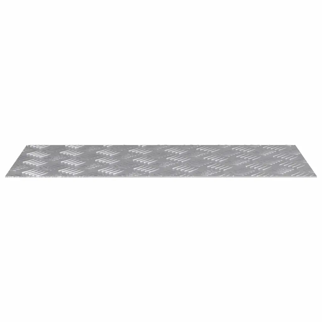 Gradini per Scale 2 pz | Tappetini per scale autoadesivi Argento 70 x 30 cm Alluminio