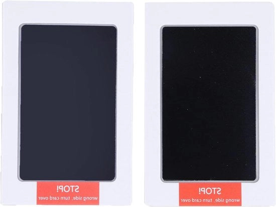 Set di pennarelli per impronte digitali e impronte mani Clean Touch in nero e blu