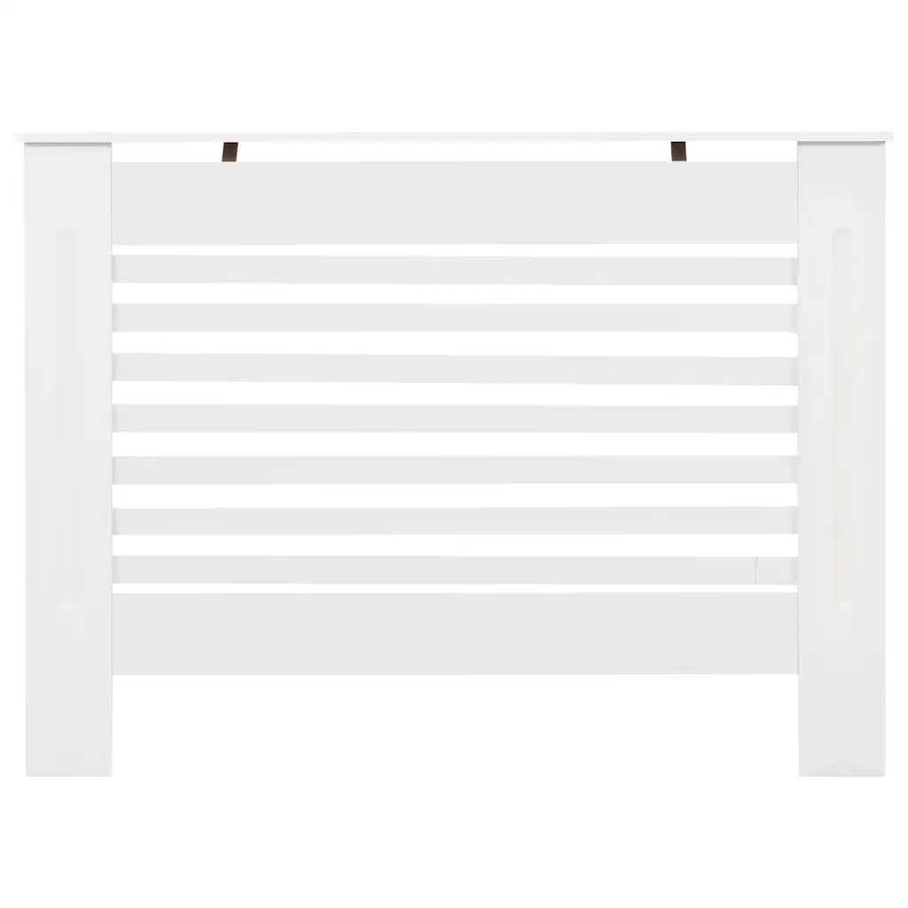 Copertura per Radiatore Bianca 112x19x81,5 cm in MDF 284320