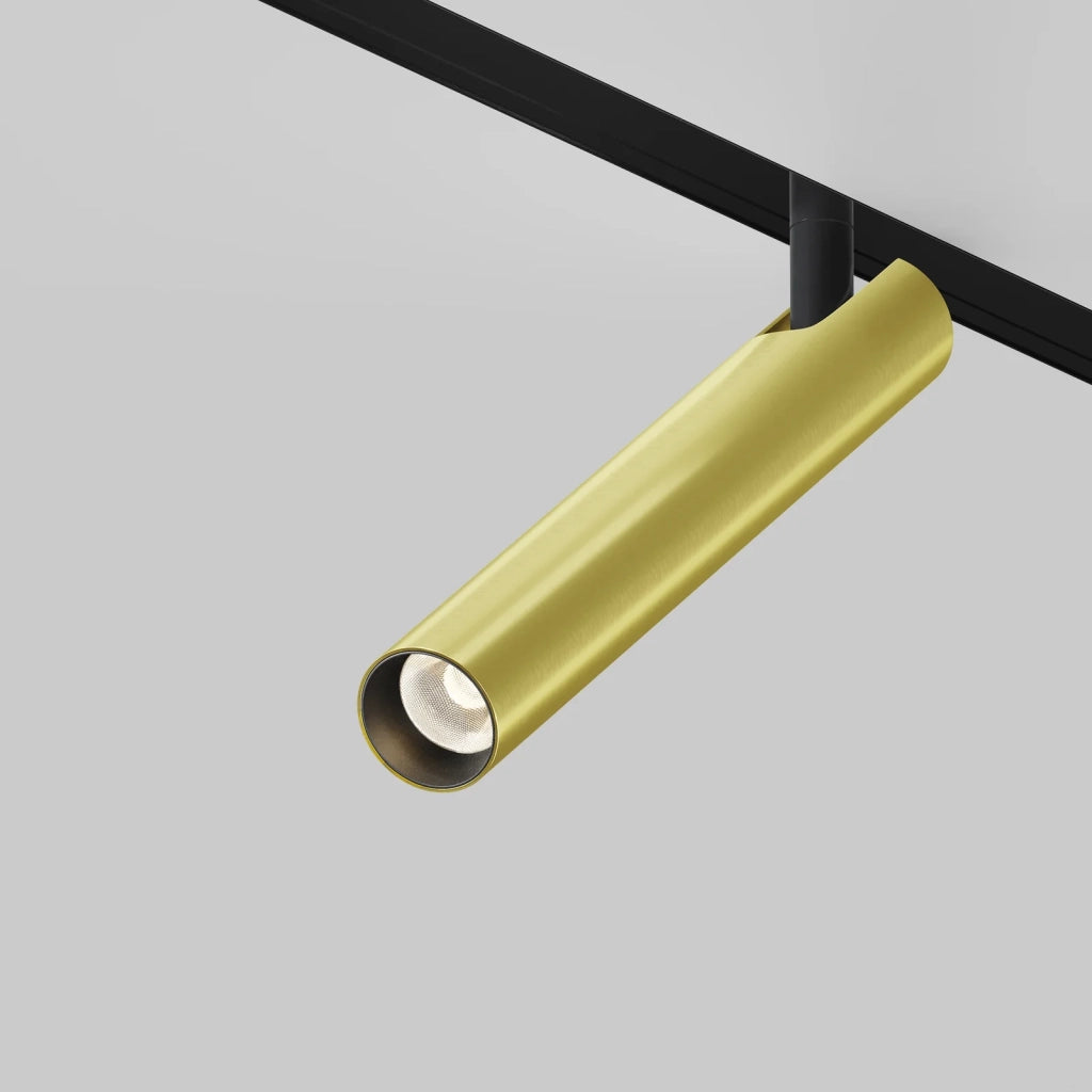 Maytoni Lampada da binario moderna Exility Focus T 1 luce LED integrato nero alluminio