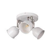 Plafoniera regolabile Kanlux Derato bianca 3xE14 8W