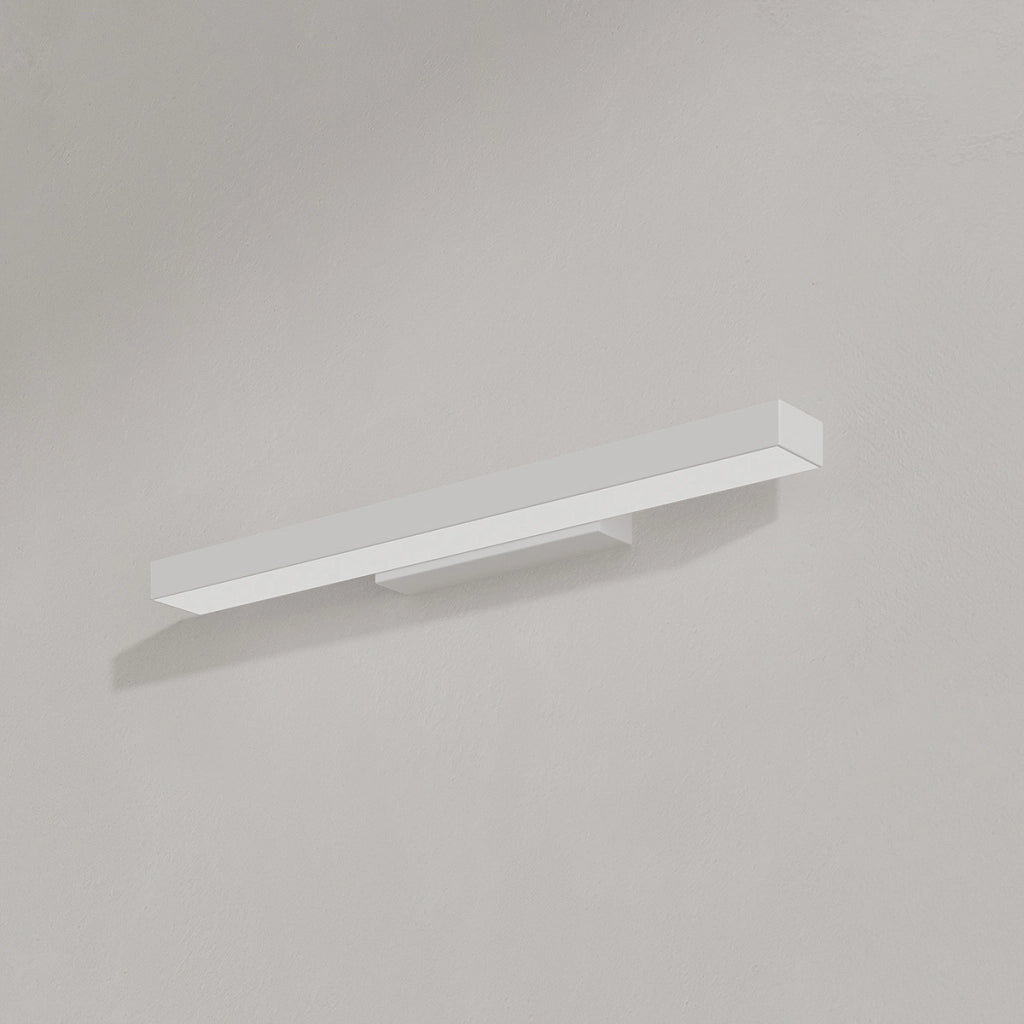 Applique bagno specchio bianca lineare 42cm CCT 12W