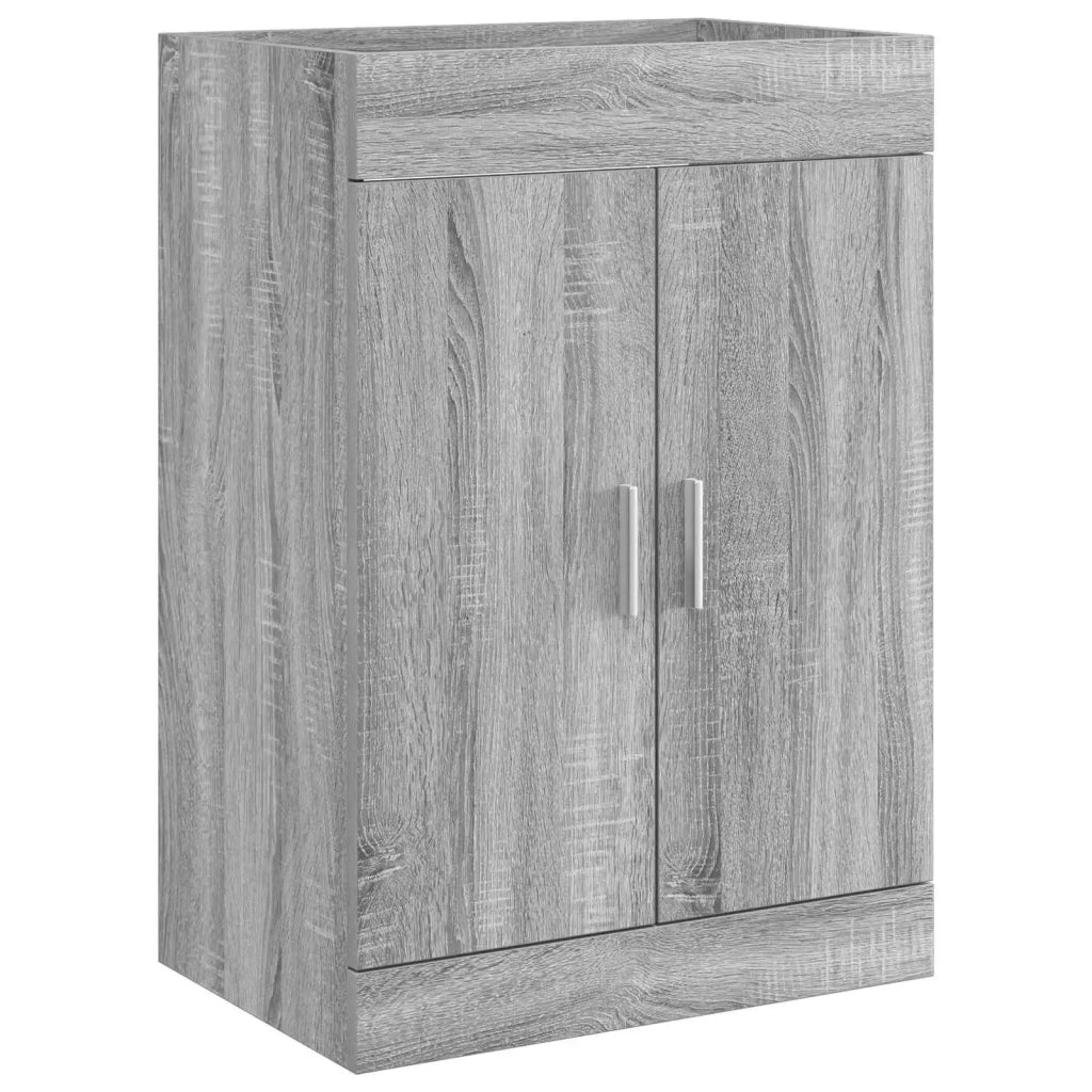 Set di mobili per il bagno Sonoma grigio 61 x 40 x 84,5 cm 3404355