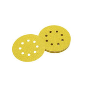 Dewalt 10pz da 125mm disco abrasivo per levigatrice con velcro, grana 40