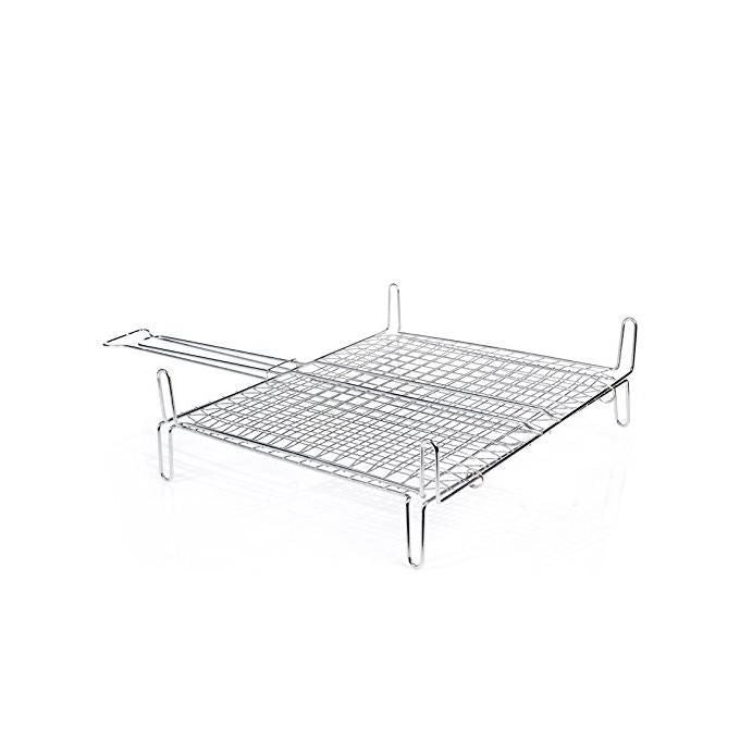 Graticola Doppia con piatto Cm 40x45