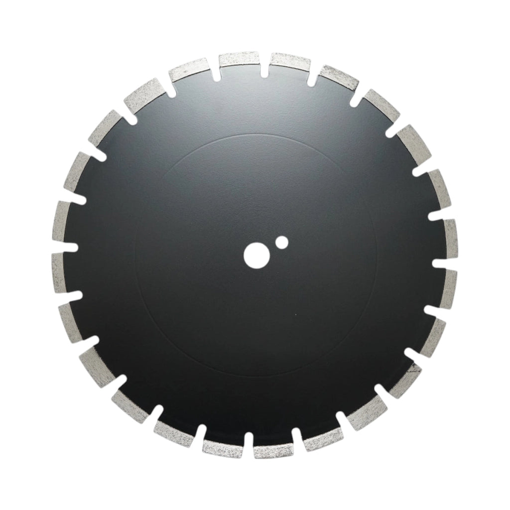 Disco diamantato segmentato 400x25,4 mm, segmento A40 12 mm per asfalto, calcestruzzo fresco Breckner Germany