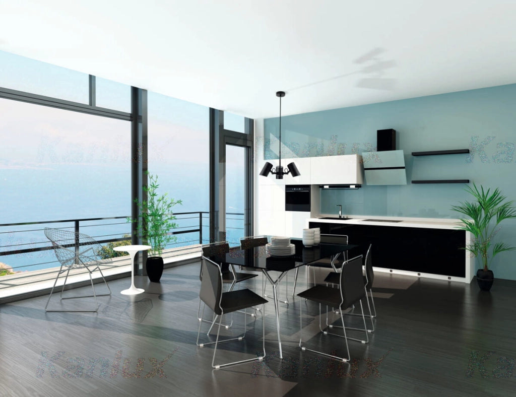 Lampadario AGZAR con diffusori regolabili nero 3xE14 Kanlux