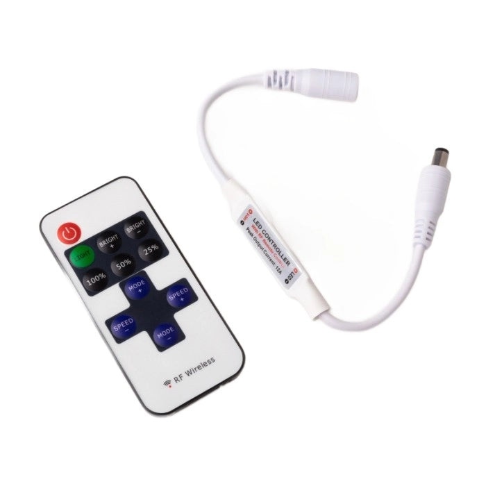 Controller strisce LED mono RF 11 tasti 72W Ecolight