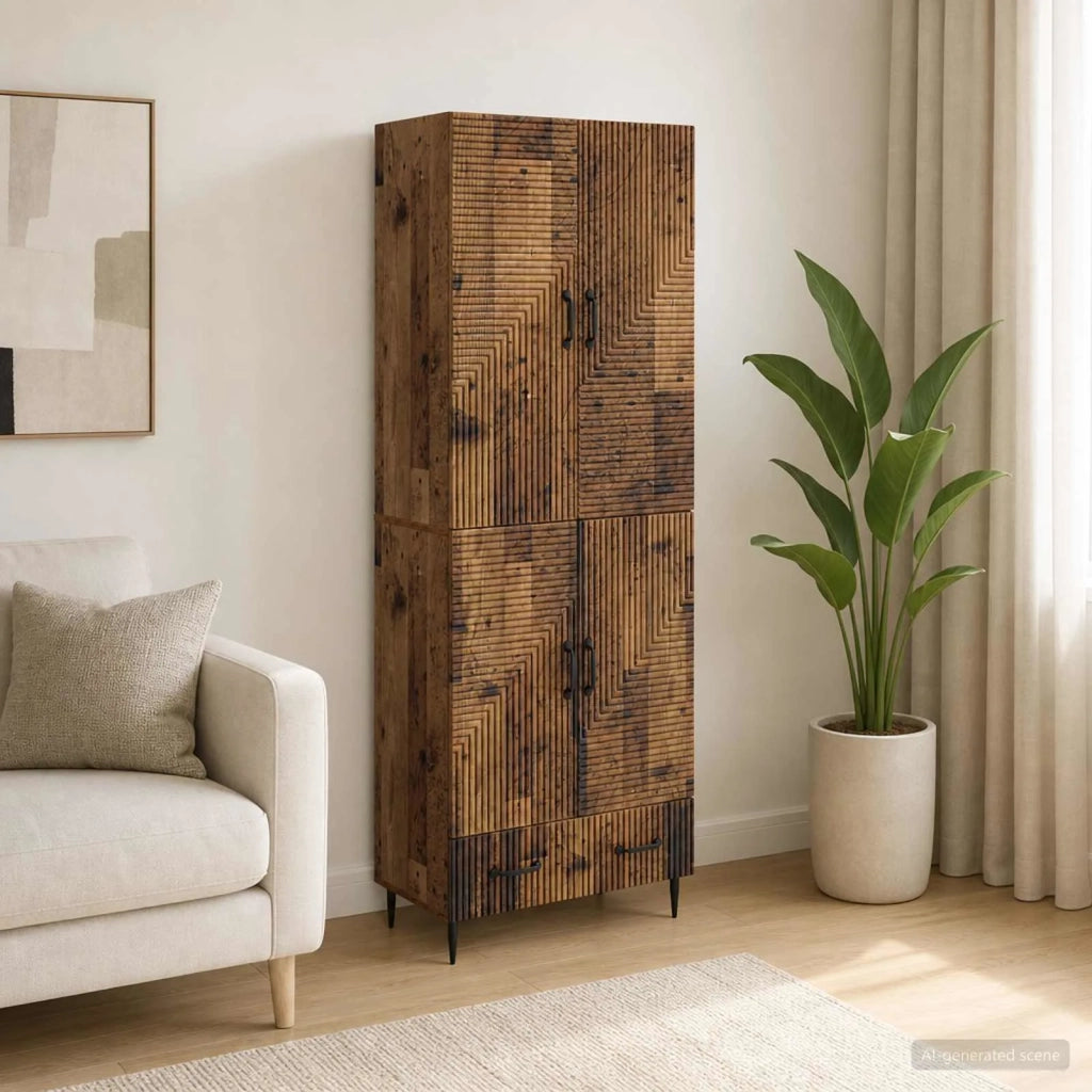 Set di armadi 2 pcs 66 x 34,5 x 95 cm Legno ingegnerizzato 3416617