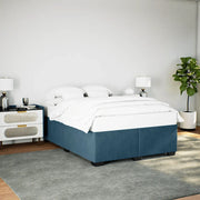 Giroletto Blu 160x200 cm in Velluto