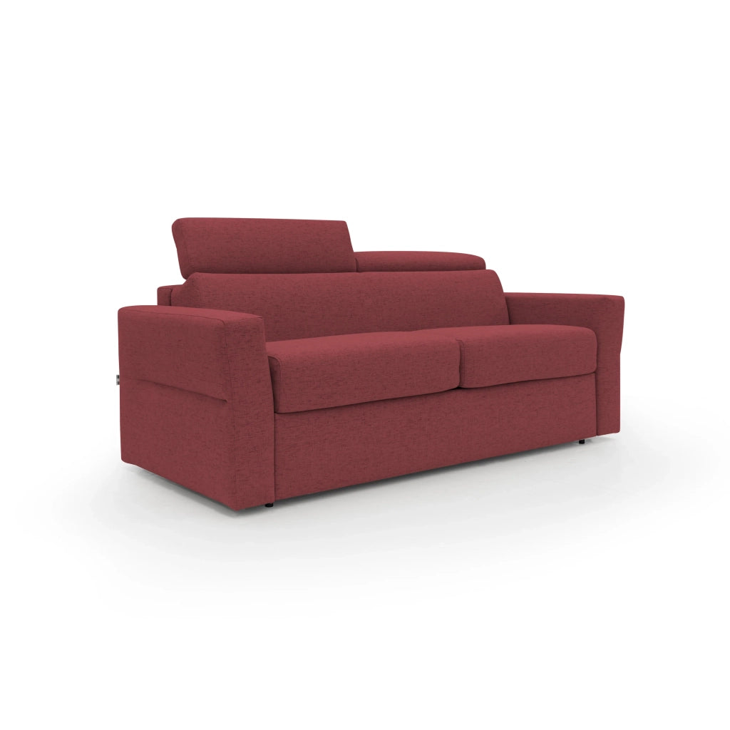 Avalon Divano letto con materasso H18 220 cm (mat. 160x197 cm) talpa
