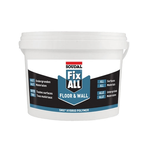 ADESIVO DA COSTRUZIONE FIX ALL FLOOR AND WALL- Bianco kg 4- SOUDA- pezzi 1