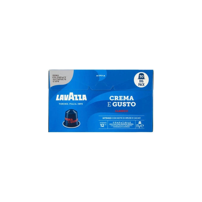 Lavazza 7034 Capsule Caffe' Nespresso Crema e Gusto 30 Pezzi