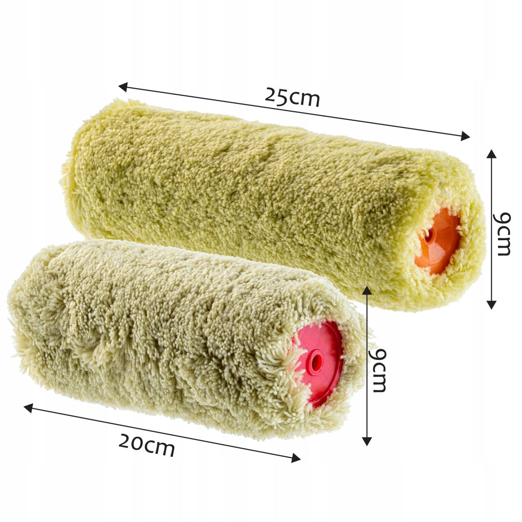 Rullo di ricambio KADAX da 25 cm per dipingere pareti e soffitti.