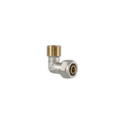 RACCORDO CURVO MASCHIO A COMPRESSIONE PER MULTISTRATO- 1/2 x 16- TDMB- pezzi 1