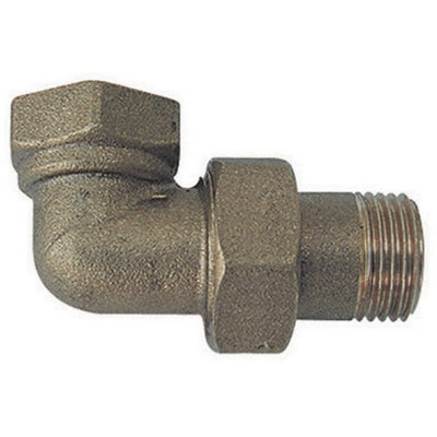 RACCORDO CURVO  MF 3 PEZZI  OTTONE GIALLO- 3/4- TIEMM- pezzi 1
