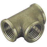 TEE  FF IN OTTONE GIALLO T- 11/4 x 1/2 x 11/4- TIEMM- pezzi 1