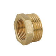 RIDUZIONE MF IN OTTONE GIALLO- 11/2 x 1/2- CAVAL- pezzi 1