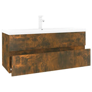 Mobile lavabo con lavabo integrato legno ingegnerizzato rovere affumicato 02_0006872