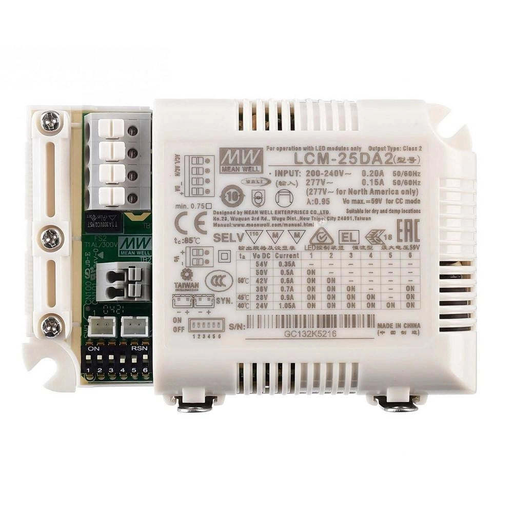 Trade Shop - Alimentatore Max 25 W Multi-corrente Led Driver Dimmerabile Lampade Faretti Push -