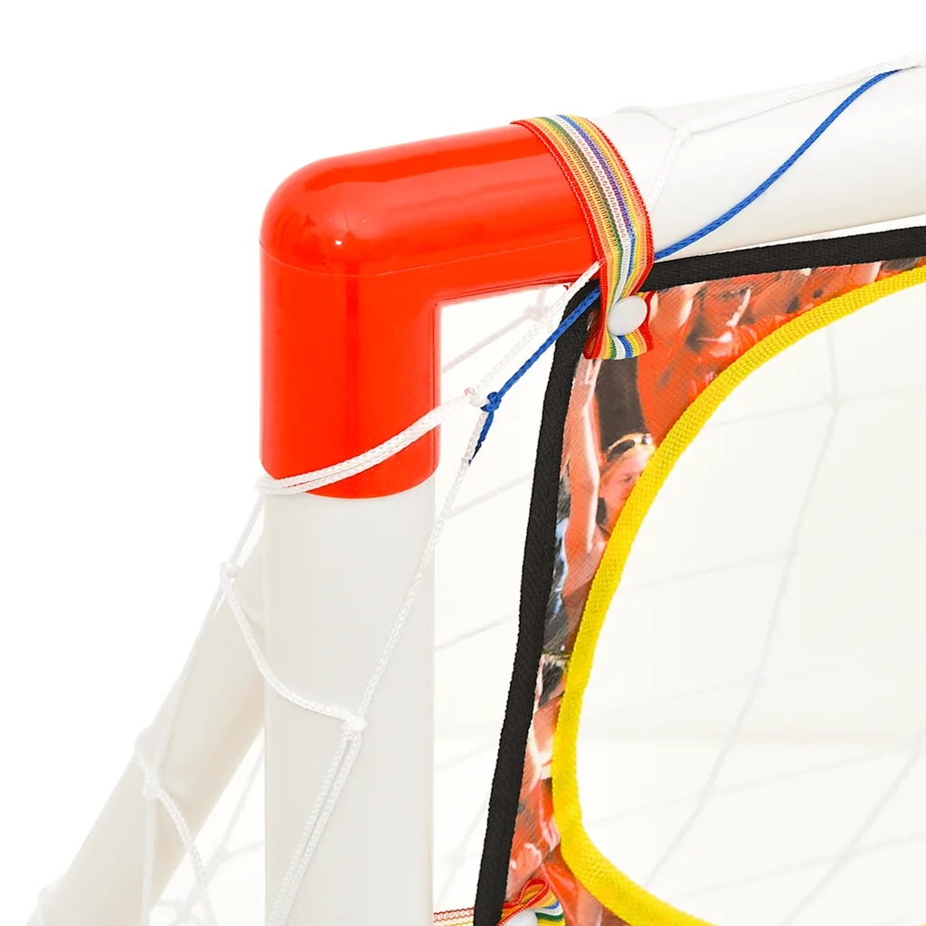 Set Porta da Calcio per Bambini con Pannello 120x51x77,5 cm 80344