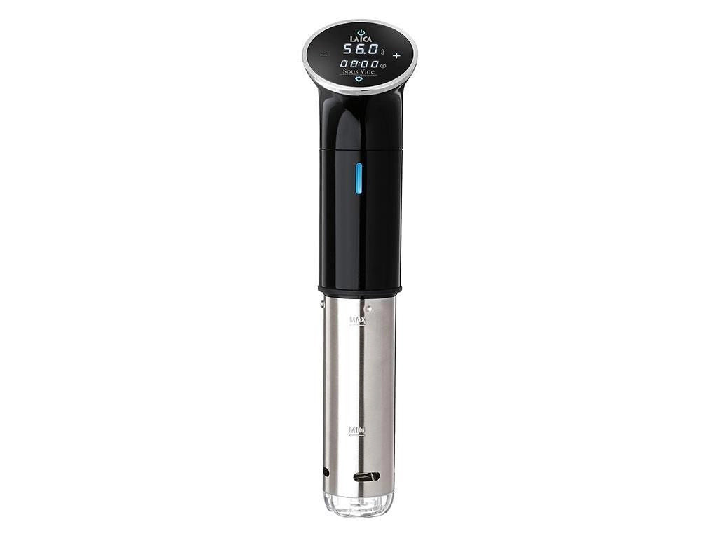 Laica SVC107L Sous Vide Termocircolatore a immersione 1200 W da 25°C a 95°C 6-15 L Timer Touch display LED colore Nero Acciaio inox