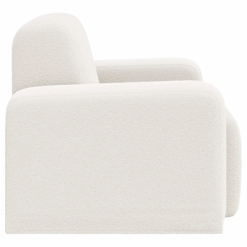 Poltrona Crema Bouclé 42042449