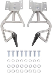 Serrature a schermo per scale - Verlengladderbevestigingen - Telescopiche scalebevestigingen - Ghiere per protezione da caduta - Sicurezza - Dimensioni 225 mm x 135 mm - Bevestigazione per scale