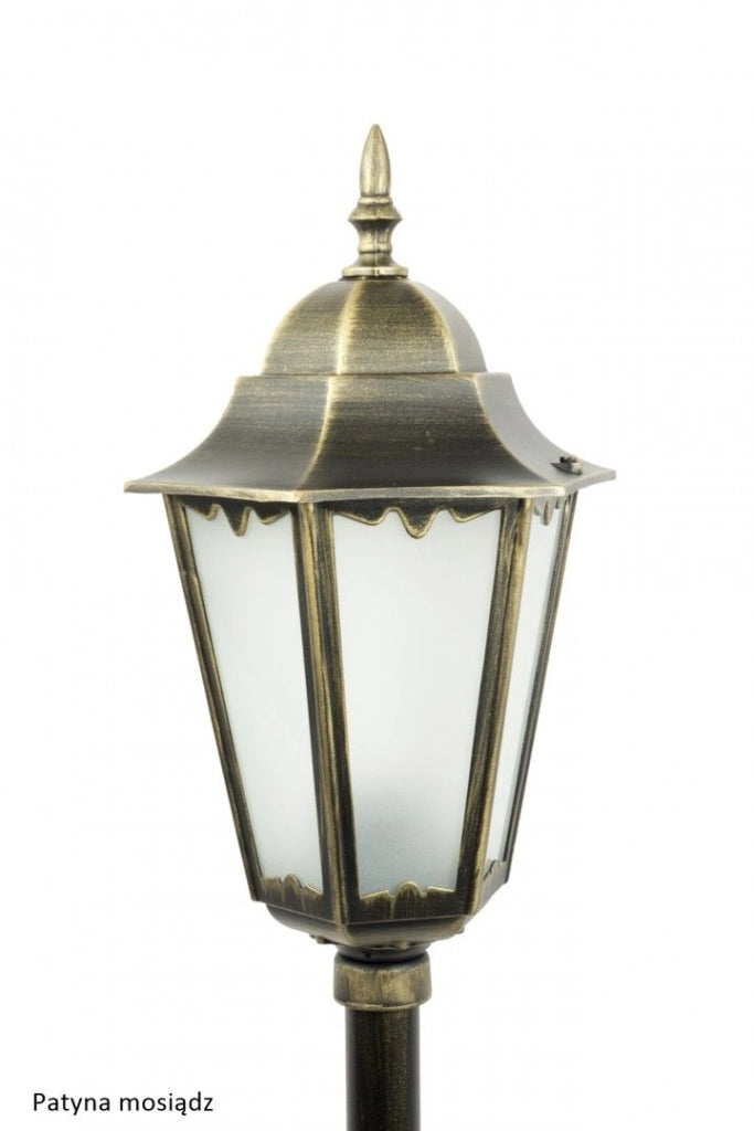 Lampada da giardino a stelo Retro nera 85cm E27 IP43