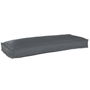 Cuscino Antracite 100 x 40 x 8 cm Tessuto Oxford 42001618